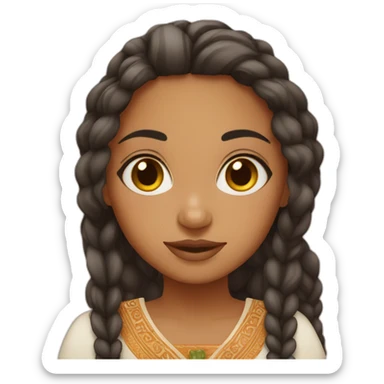 Morrocan Girl sticker
