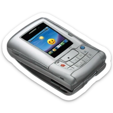 2004 Motorola Razr V3 mobile device clamshell design sticker