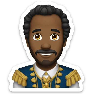 Príncipe negrito  sticker
