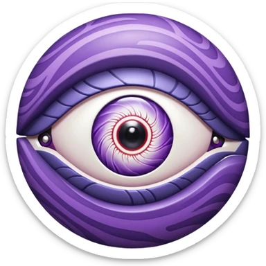 Make Sasuke rinnegan real emoji like in anime don't make face only eye sticker