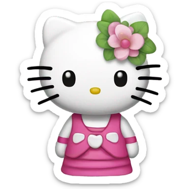 hello kitty  sticker