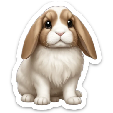 holland lop sticker
