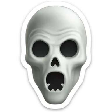 Ghost of call of duty sticker