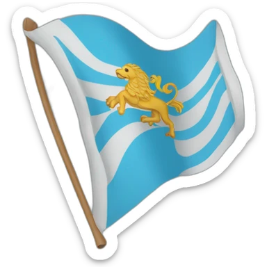 Bandera de Galicia sticker