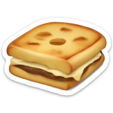 Un pan tostado  sticker
