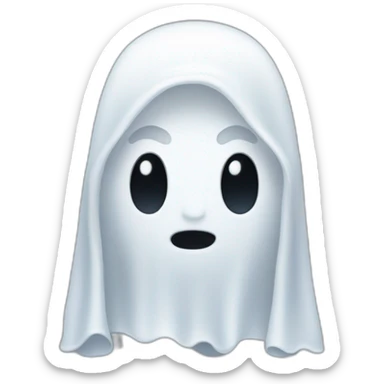 Casper the ghost sticker