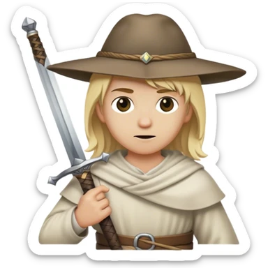 adventure time daki finn in emojisi sticker