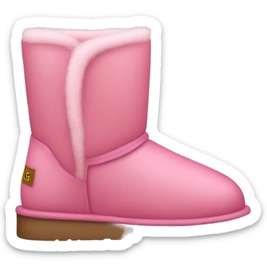 Pink ugg  sticker