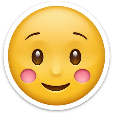 yellow emoji question face sticker