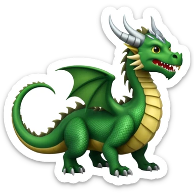 Dragón vikingo sticker