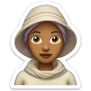 Malagasy woman sticker