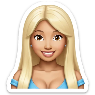 Nicki Minaj in 2014 sticker