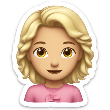 Girly sticker sticker