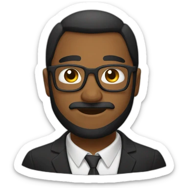 lazo negro de luto sticker