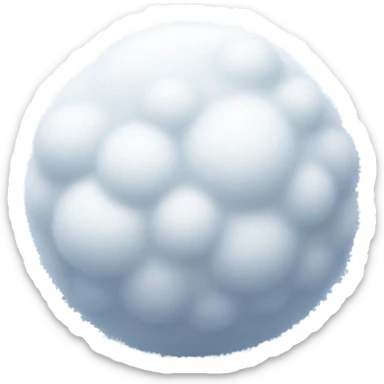 Little snow balls sticker