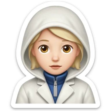 Lappland arknighits character peeking sticker