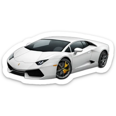 Voiture lamborgini sticker