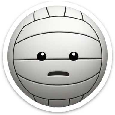 volleyball  sticker