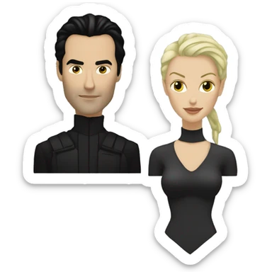 Trinity, the matrix sticker