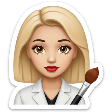 think about it girl cosmetology sticker