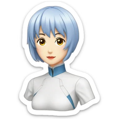 rei ayanami sticker