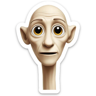 ET finger pointing  sticker