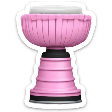 pink stanley cup sticker