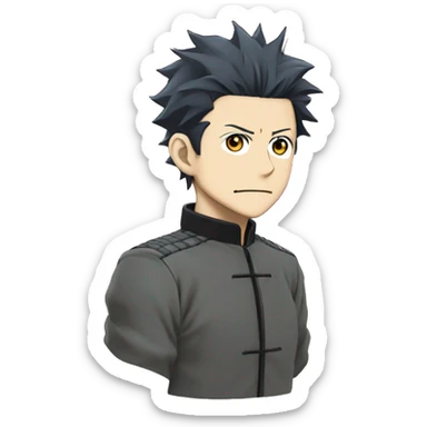 Gojo Satoru from anime & manga series: Jujutsu Kaisen sticker