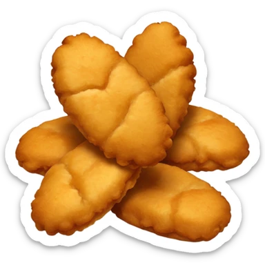 chicken nuggets  sticker