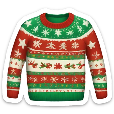 christmas sweater  sticker