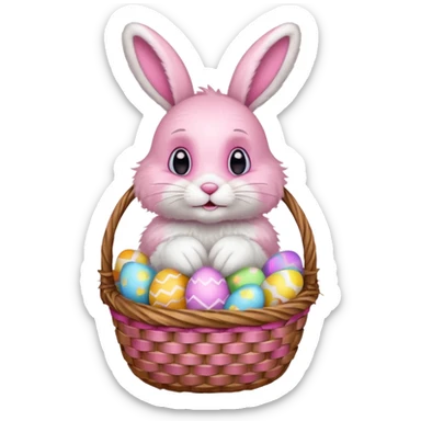 easter bunny sticker