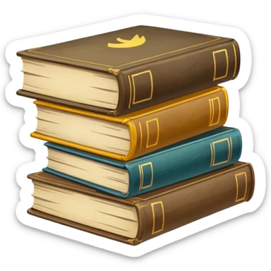 bunch of dirty old books sticker