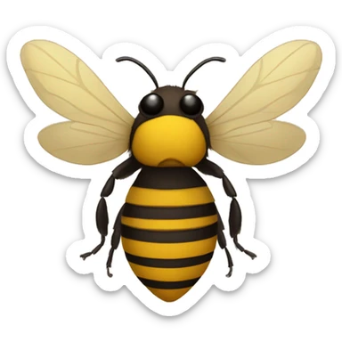 Bee sticker