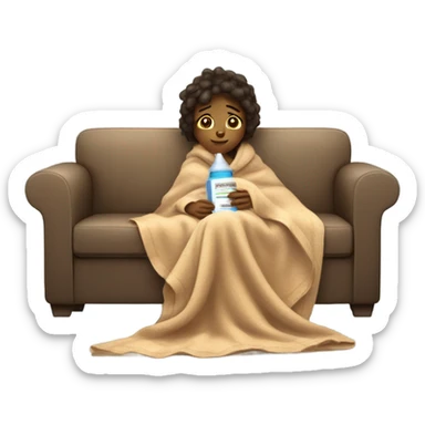 Daughter flu
 sticker