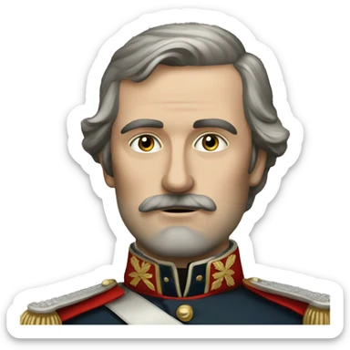 Crimean War military sticker