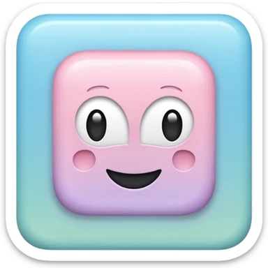 a square in which is good written in it also fill the background with pastel blue color sticker