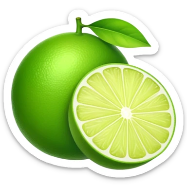 citron vert sticker