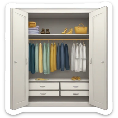 closet sticker