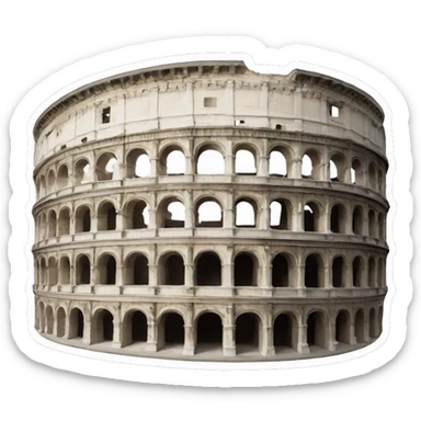 coliseum rome  sticker