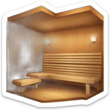 sauna sticker