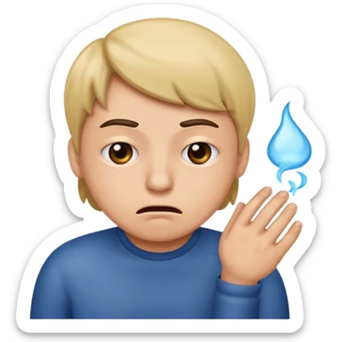 Smelling farts  sticker