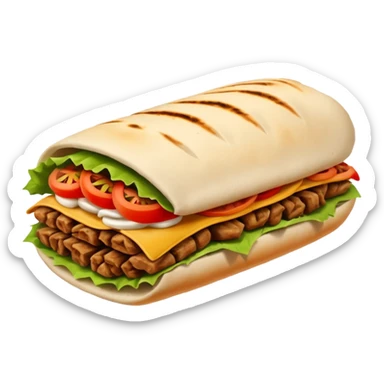 Zurna döner sticker