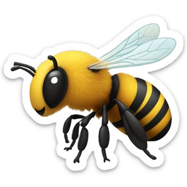 Bee, must have the following text "Fun must be always" sticker