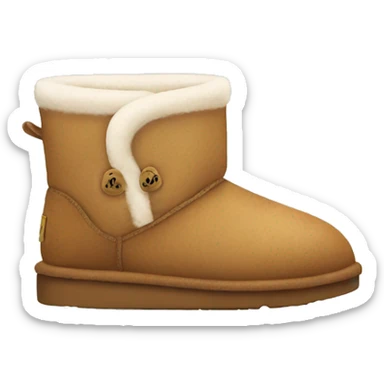 UGG slippers  sticker