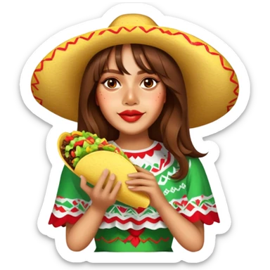 Taco Aficionado sticker
