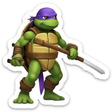 Donatello tmnt sticker