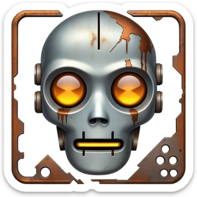 Dystopian Aesthetic Scenery Decoration sticker