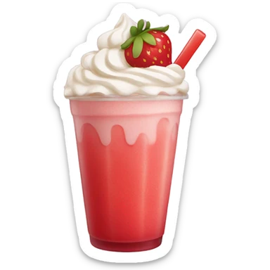strawberry Frappé sticker
