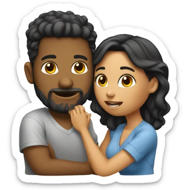 sit man propose gf sticker