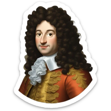 Louis XIV sticker